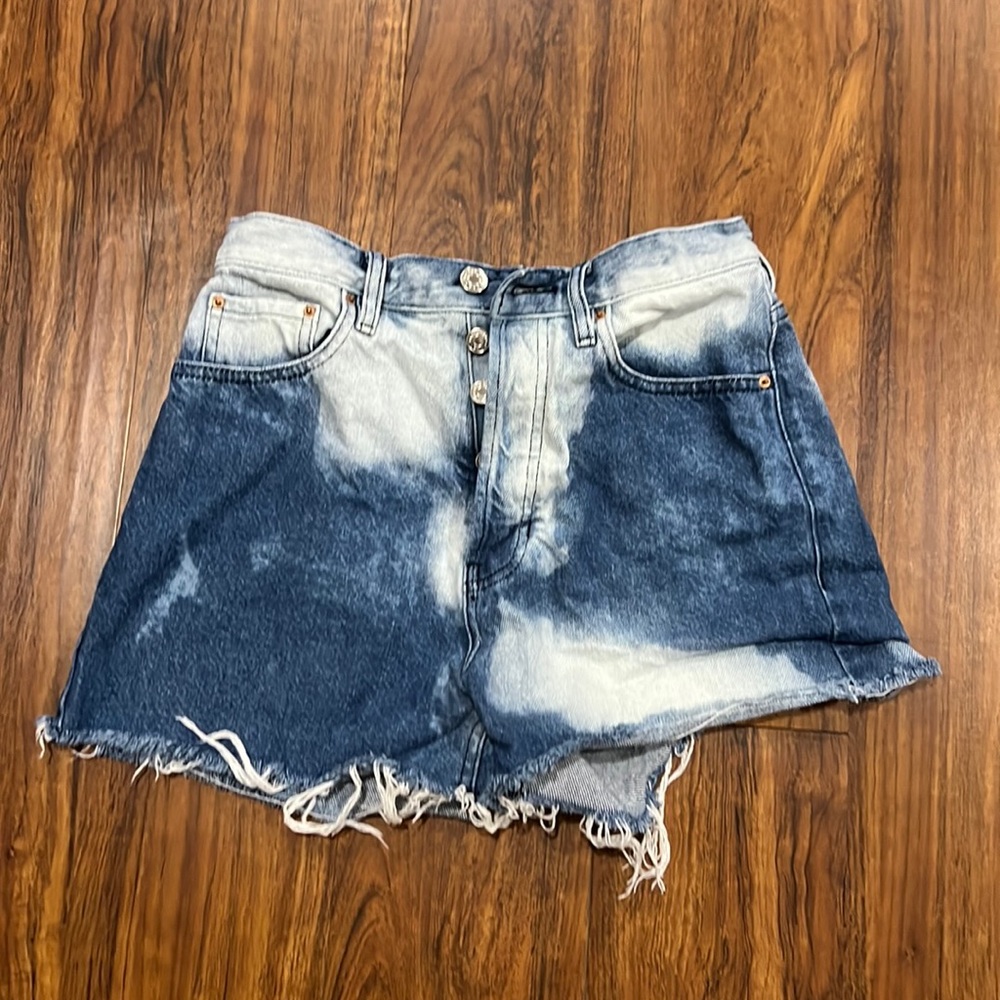 Pacsun Double Colored Denim shorts